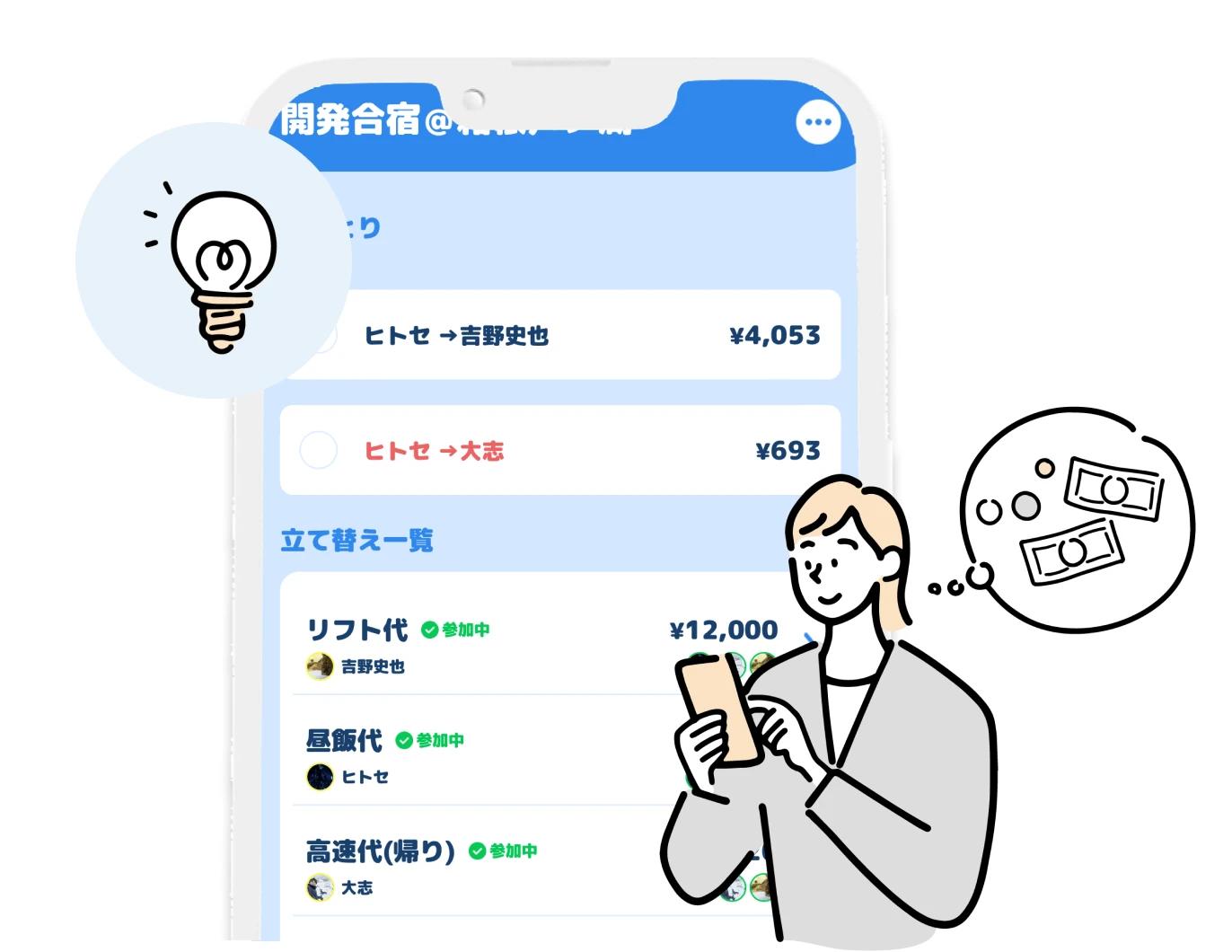 簡単な精算方法の提案